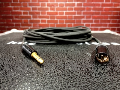 TRS6.35-XLR3m-Instrumentenkabel [10m] | Sommercable / Neutrik