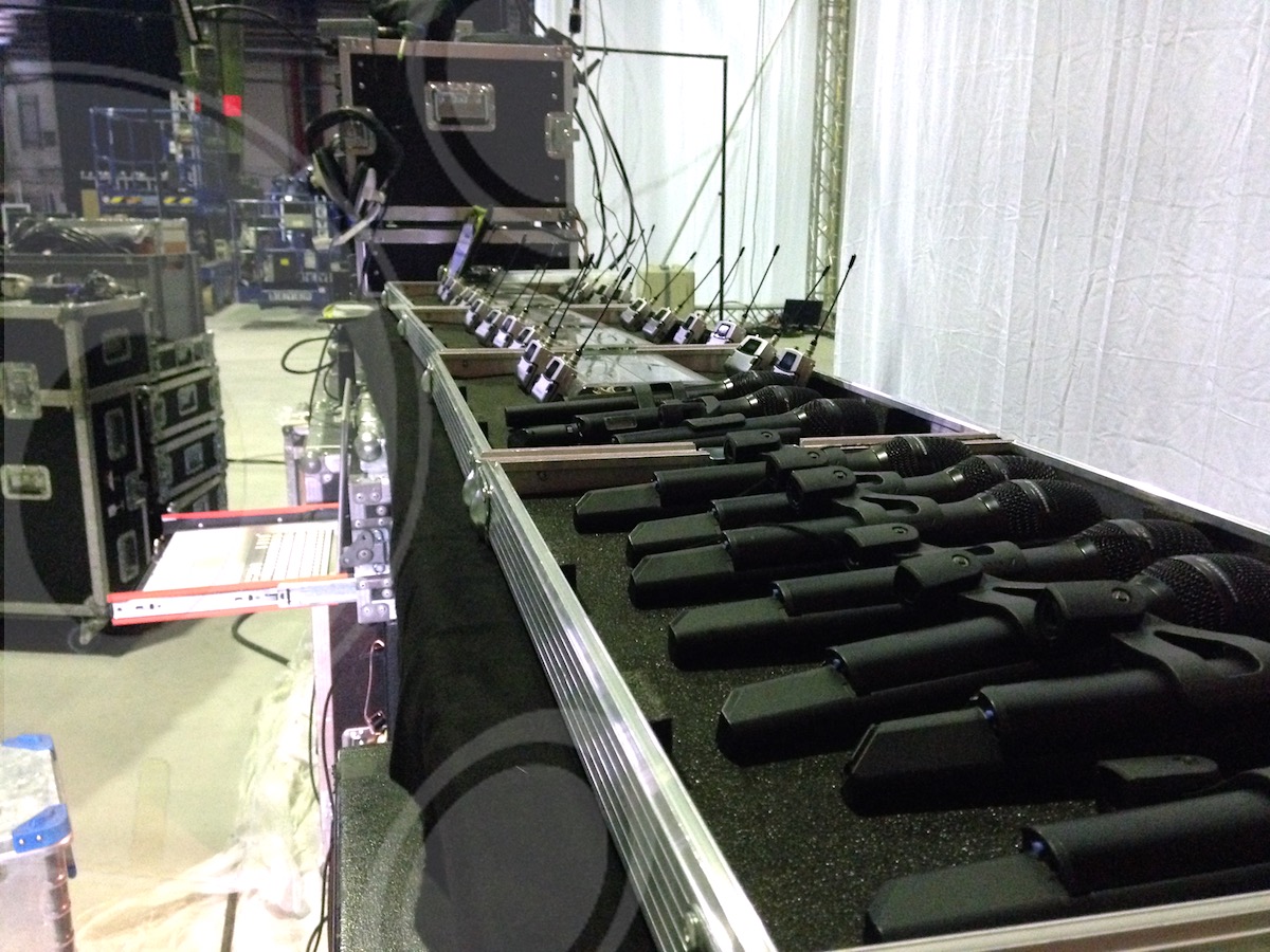Frequenzmanagement & -monitoring, Rental HF-Technik | Sennheiser, Shure, Motorola, DPA, Neumann | Mikrofon & In-Ear-Monitoring | Konzert, Touring, TV-Broadcast, Film | hdg-wireless | professional wireless management & monitoring
 | Pic:17