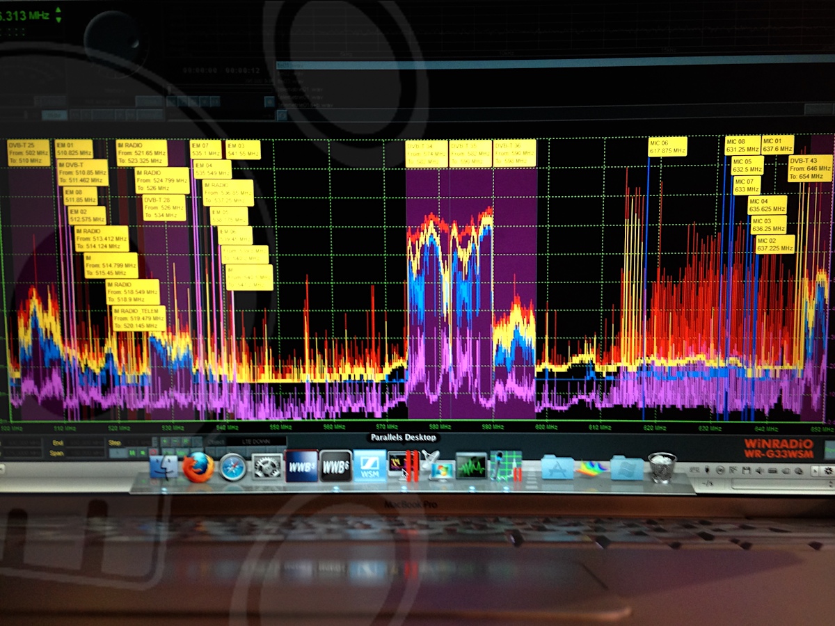 Frequenzmanagement & -monitoring, Rental HF-Technik | Sennheiser, Shure, Motorola, DPA, Neumann | Mikrofon & In-Ear-Monitoring | Konzert, Touring, TV-Broadcast, Film | hdg-wireless | professional wireless management & monitoring
 | Pic:23